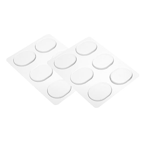Yardwe 12Pcs Transparent Drum Silicone Pads Durable Drum Silencers for Sound Suppression Reusable Drum Dampeners for Drummers for Practice