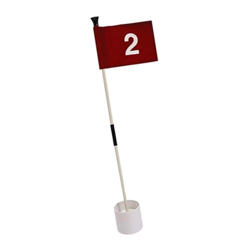 Bâtons de golf d'entraînement en ABS rigide avec trou de putting intégré