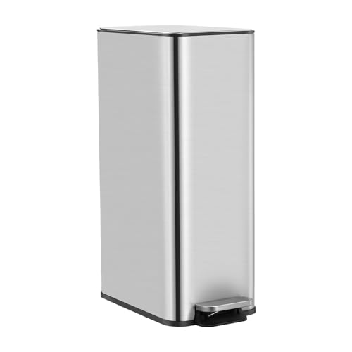 kitchen step trash cans