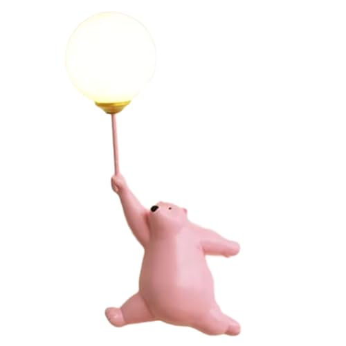 Uhidka Aplique de Pared LED con Diseño de Oso de, Ideal para Habitaciones Infantiles, Hoteles y Hoteles.