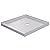 PROFLO PFSBA4848WH PROFLO PFSBA4848 Hammond 48" x 48" Square Shower Base with Single Threshold and Center Drain