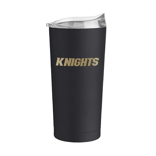 Image of Logo Brands NCAA 20 oz Powder Coat Stainless Tumbler -Double-Wall Insulated Everday Tumbler for Hot or Cold Drinks, High Lip Lid, Team Color