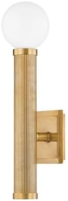Corbett Lighting Pienza - 1 Light Wall Sconce in Modern Style-20 Inches Tall and 5.5 Inches Wide