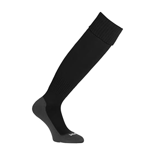 Uhlsport Team Pro Essential Calcetines, Hombre, Multicolor (Black /grey sole), Size:33-36