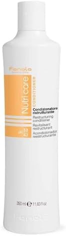 Fanola Nutri Care Restructuring Conditioner 11.8 oz - Deep Protein Conditioner for Dry, Damaged, or Chemically Treated Hair - Hydrating & Moisturizing Conditioning Formula for Soft and Silky Hair