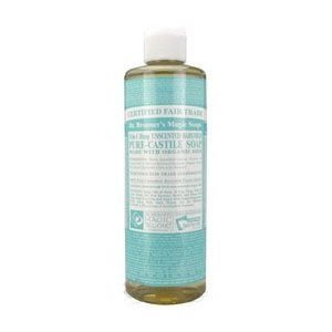 Dr. Bronner'S Pure Castile Soap - Fair Trade And Organic - Liquid - 18 In 1 Hemp - Unscented - Baby Mild - 16 Oz