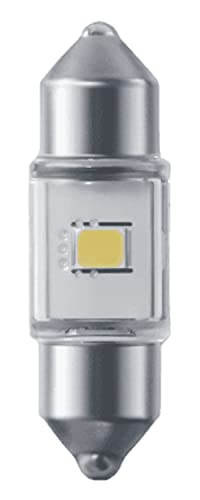 Philips Lâmpada de sinalização de carro Ultinon Pro3000 LED Festoon (C5W), 6.000 K, 30 mm