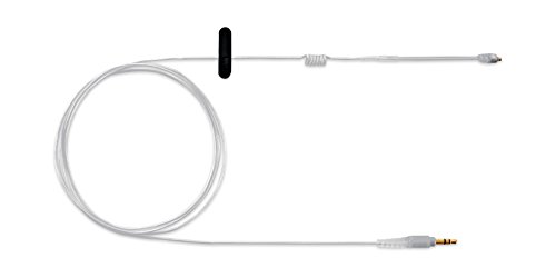 Câble écouteur IFB Shure EAC-IFB spiralé avec clip pour les systèmes d'intercom