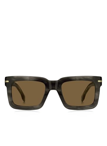 Hugo Boss Boss 1501/s 2W8/70 GREY HORN Sunglasses Men Acetate, Standard, 51