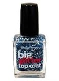 Sally Hansen Treatment Big Glitter Top Coat Nail Color, Meteor Light, 0.4 Fluid Ounce