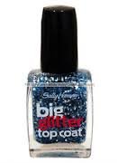 Treatment Big Glitter Top Coat Nail Color, Meteor Light, 0.4 Fluid Ounce