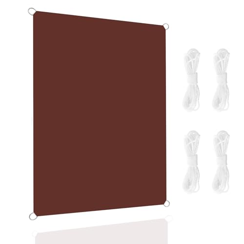 Voile d'ombrage imperméable 3.5x7m résistant intempéries bâche extérieur - 2