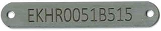 Custom HIN (Hull Identification Number) Tag - Stainless Steel Boat I.D. Plate