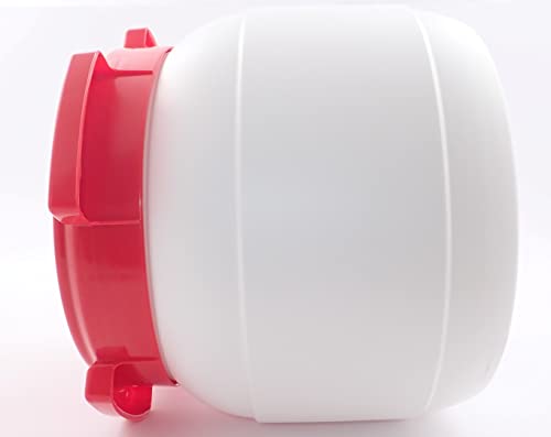 Grands bocaux de moulin à billes de 10 litres Inoxia pour jarre rotative