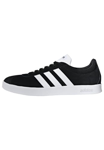 adidas Hombre VL COURT 2.0 SHOES, Core Black / Cloud White / Cloud White, 44 EU