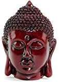 We pay your sales tax Buddha Head Figurines Peace Smiling Shakyamuni Meditating Blessing Mercy & Love Peaceful Statue Home Office Decor Housewarming Gift Chinese Feng Shui Idea (5''H)
