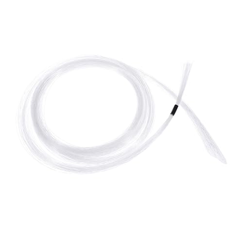 SEWACC 100pcs Led Fiber Optic Lights 0.75mm Fiber Cable 2m Long Optic Side Glow for Decor Party Festival