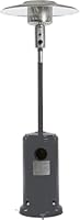 REALGLOW Umbrella Gas Patio Outdoor Heater - Heat Adjustable 13KW - Easy Ignition, Safety Tip-Over Switch - 27mm Regulator, Grey