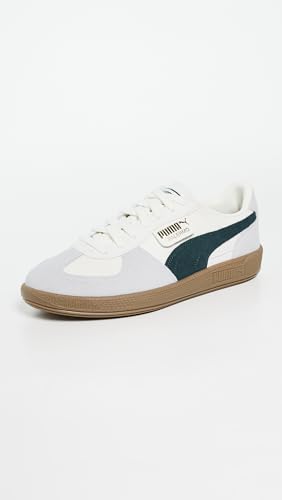 PUMA PUMA Mens Palermo Leather Lace Up Sneakers Shoes Casual - White - Size 6 M