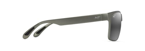 Image of Maui Jim Polarized Men's and Women's Red Sands Rectangular Sunglasses