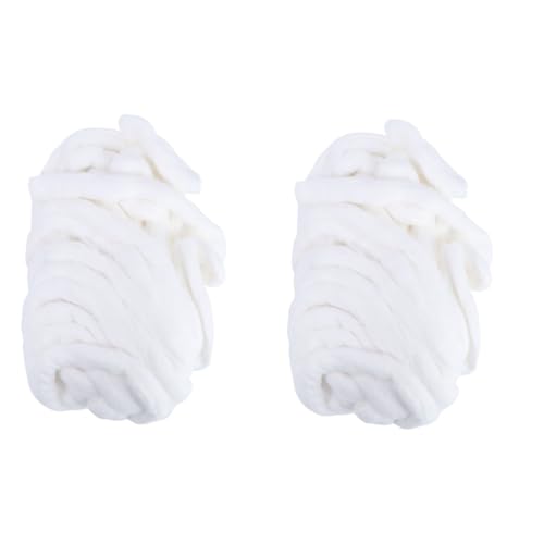Gogogmee 2 Rolls Water Absorbent Cotton Strips for Salon Shampoo Cape Cotton Roll