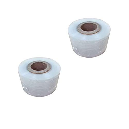 Toyvian 4 Rouleaux Transparent Auto Adhésif pour Arbres Fruitiers de Film Élastique Étirable pour Pecan Noix Fruits à Noyau