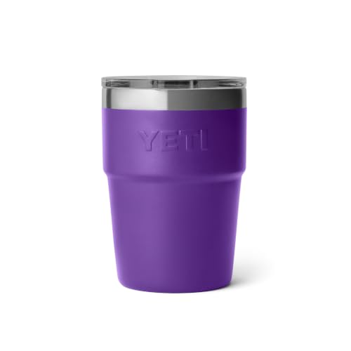 Image of YETI Rambler 16 oz Stackable Tumbler, Vacuum Insulated, Stainless Steel with MagSlider Lid | Stackable