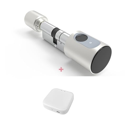 �����\�ȃ��[���V�����_�[�X�}�[�g���b�N Tuya BLE �w�� IC �J�[�h�L�[�d�b�A�v���Ɠd�h�A���b�N�R�A�f�W�^���L�[���X ���z����(Tuya Silver and Hub,35 and 35 to 55)