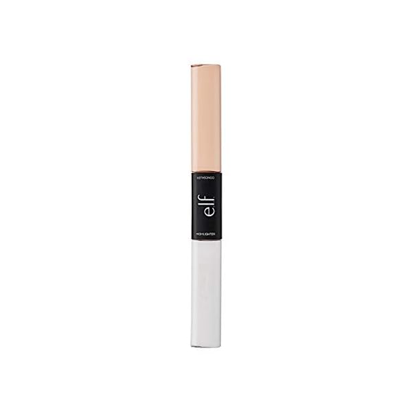 e.l.f. Cosmetics Cosmetics Under Eye Concealer & Highlighter, Glow Light, 0.34 Oz