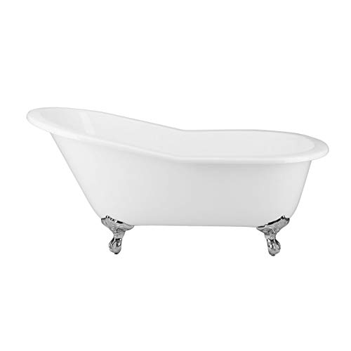 Vintage Tub & Bath Mila 61 Inch Vintage Cast Iron