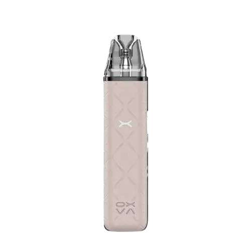 XLIM GO Vape Pod Kit For Oxva Latest FILL and GO Device V2 V3 30W Max Output 1000mAh Battery Anti-Leak Top Fill Cartridges Vape Kit 2ml No Nicotine-Light Brown