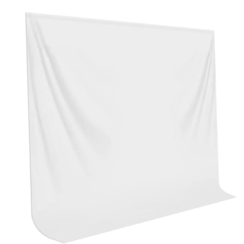 Amazon | Hemmotop 撮影用 背景布 白 3m x 2.4m | 無反射と反射面が