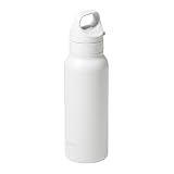 シービージャパン 水筒 直飲み ワンタッチ オープン 625ml [color/アイボリー] 真空断熱2層構造 保温 保冷 ハンドル付き ステンレスボトル ELTO クイックオープンボトル 625 santeco