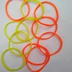 AQBAH Premium Quality Rubber Band for Kitchen, Home, Office, 1 inch, Multicolour - Packet of 50 g