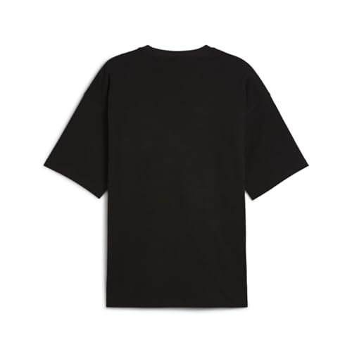 Image of PUMA Mens Better Classics Oversized Logo Crew Neck Short Sleeve Casual Tops Casual