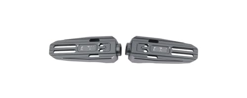 Repose-pieds moto larges Super SOCO TC TS en aluminium pour un confort de route optimal