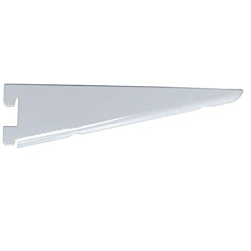 Knape & Vogt KV Heavy Duty Shelf Bracket Decorative 9" White