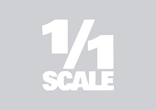 �J�b�e�B���O�X�e�b�J�[ 1/1 SCALE �z���C�g 10cm