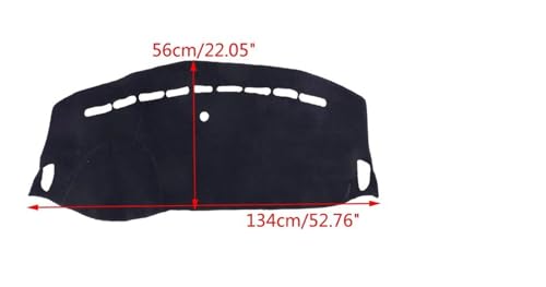 Cubierta de tablero para MG 3 Hatchback RHD protector alfombrilla 2016-2023 2