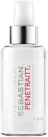 Sebastian Professional Penetraitt Overnight Repair Serum with Hyaluronic Acid & Niacinamide | Moisturizing Leave-in Treatment for Dry, Damaged Hair | 3.2 fl oz