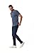 Mavi Jake Men's Regular Rise Slim Leg Jeans, Slim Fit Jeans for Men, Rinse Brushed Williamsburg, Dark Blue Men's Jeans, 28 x 32