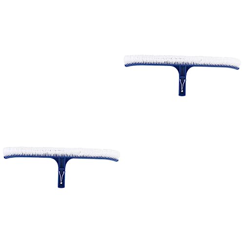 Sosoport 2 Pcs Pool Cleaning Brush Lamp Base Counterweight Cleaning Brush Tool Multifunctional Cleaning Brush Sprinkler Tool Home Tools Cleaning Tool Household Wall Brush Plastic