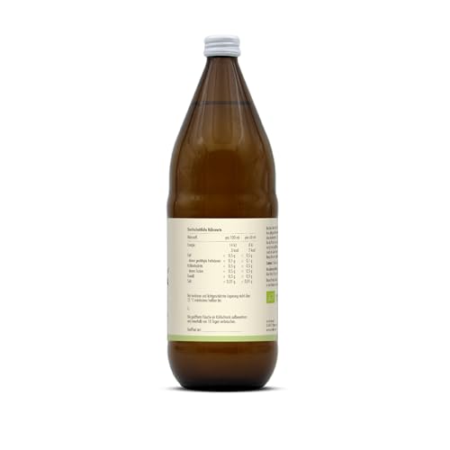 sovita Aloe Vera Saft BIO naturtrüb | 99,8 % Aloe Vera aus dem Blattgel der Aloe barbadensis | Ohne Konservierungsstoffe & künstliche Zusätze | Vegan & naturbelassen | 1 Liter Glasflasche
