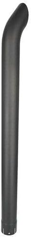 Replacement Exhaust Stack - 3-1/2" x 48" Curved Black fits Exhaust/Clamps/Rain Caps/Stack New