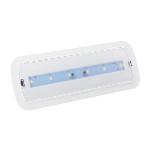 Luz de emergencia LED 3W - 250lm - 3 h de autonomía