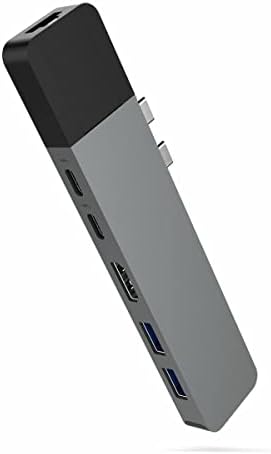 HyperDrive USB C Hub, NET 6-in-2 for MacBook Pro Air, Multi-Port ...