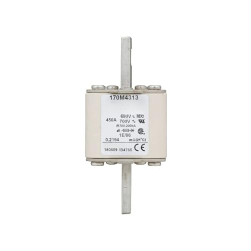 Fusible 170M4312 de haute précision, série premium 170M4310 et 170M4313 pour armoire électrique