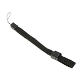 Dragonne de poignet pour manette de jeu avec poignée de sécurité Noir 23 cm