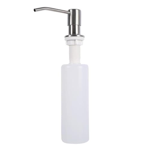 Soap Dispenser for Kitchen Sink, Counter soap Dispensers Refill, Built in Design Sink SoapDispenser, Kitchen Soaps Pump, Countertop Soaps Dispenser, Pump Lotion Dispensers for Sink
