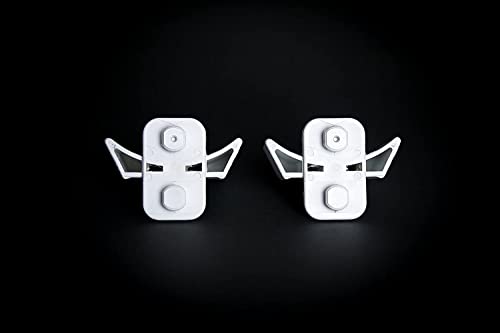 5 ft. Metal Keyhole Tracks with Pinless Jump Cups-3 Pair - 6 Rails - 6 Jump Cups